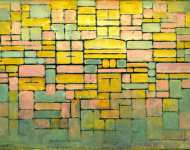 Piet Mondrian - Tableau no.  Composition no. V